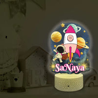 Thumbnail for Personalized Astronaut LED Light, Kids Custom Multicolor Mode Light