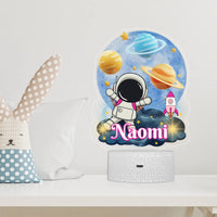 Thumbnail for Personalized Astronaut LED Light, Kids Custom Multicolor Mode Light